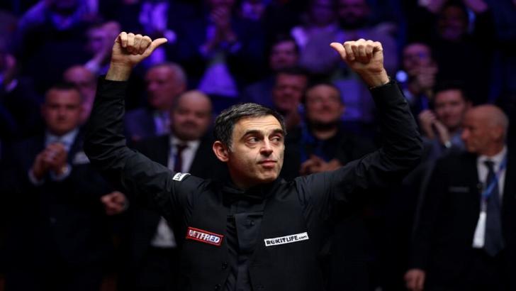 Snooker player Ronnie O'Sullivan